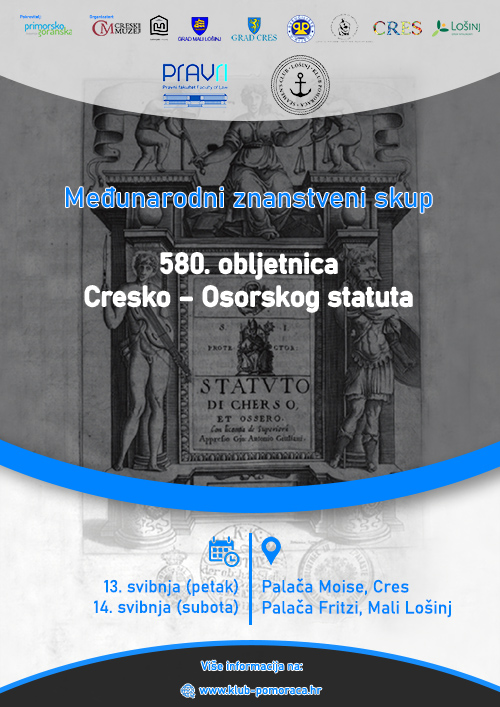 Međunarodni znanstveni skup 580. obljetnica Cresko-osorskog statuta
